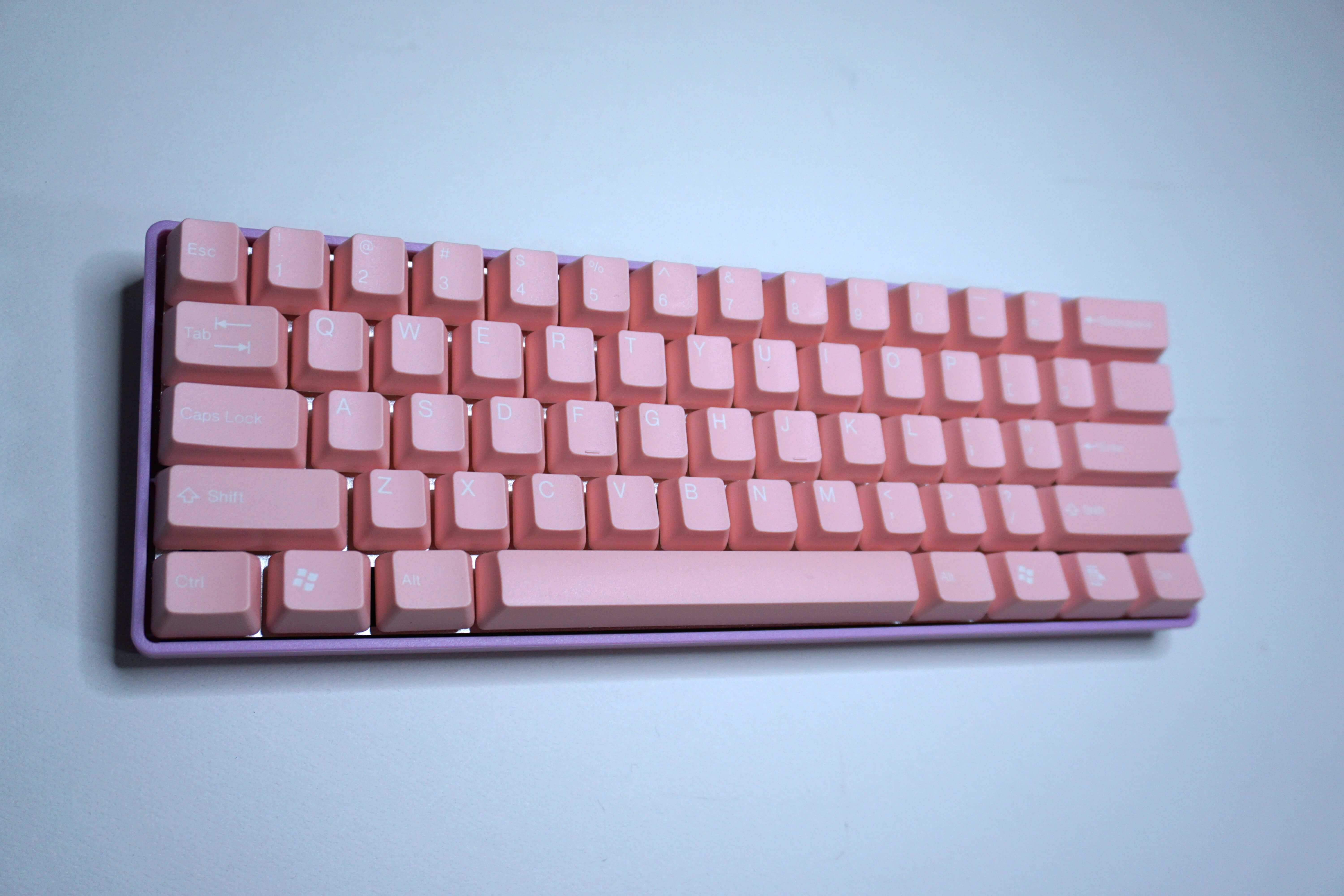 Pink plastic case